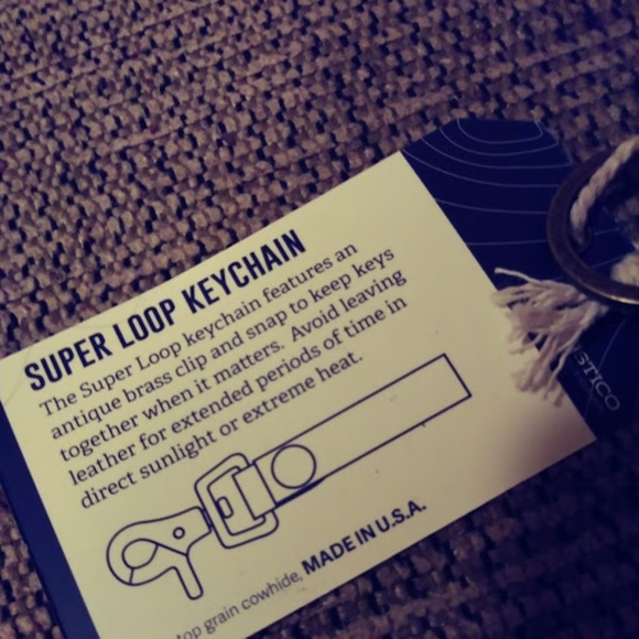 Rustico Accessories 38super Loop Leather Keychain Poshmark